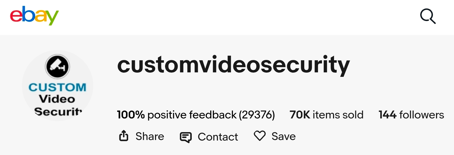Highest-rated professional security seller with nearly 30,000 feedbacks from unique customers at 100% positive!